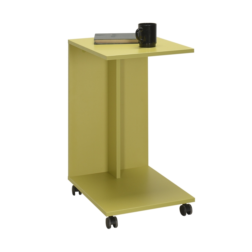 Table d'appoint 65x35 cm vert