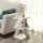 Table d'appoint ALBENI 50x30 cm blanc