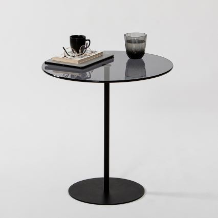 Table d'appoint CHILL 50x50 cm noir