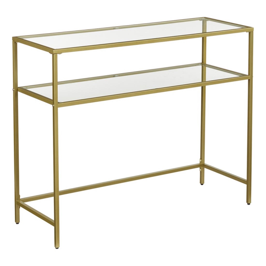Table d'appoint CIREL dorée