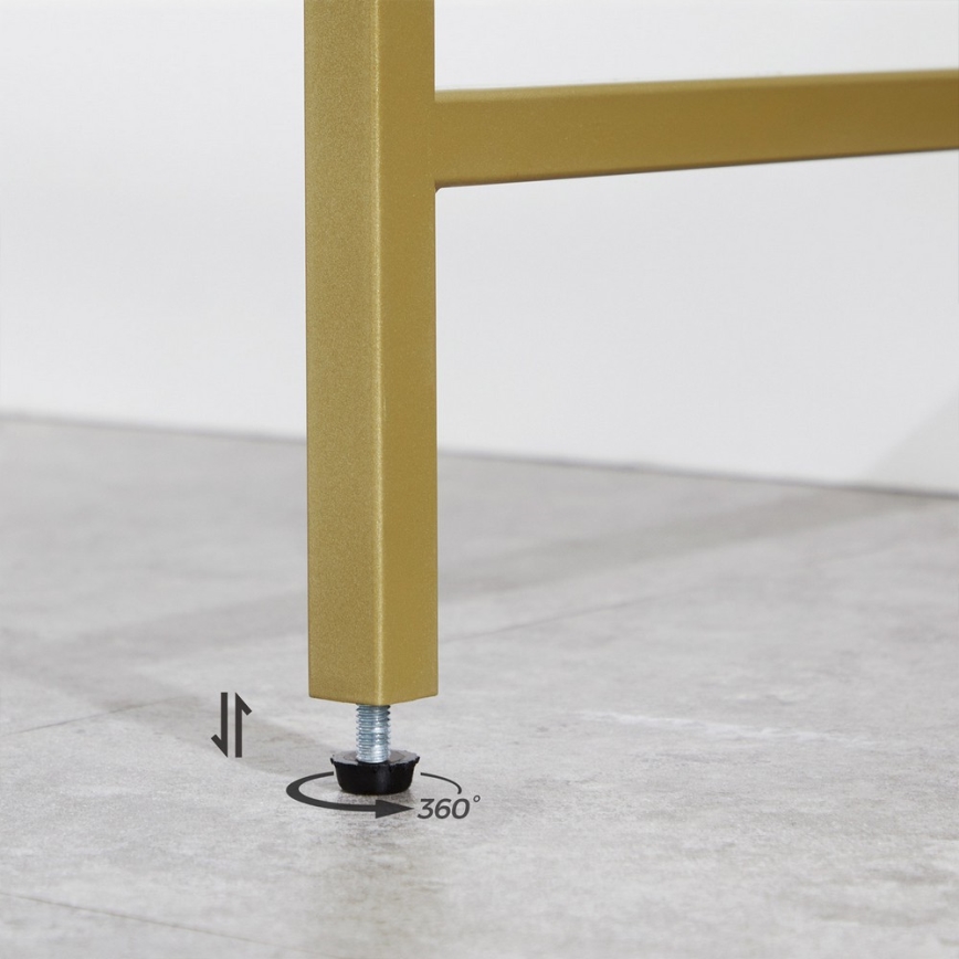 Table d'appoint CIREL dorée