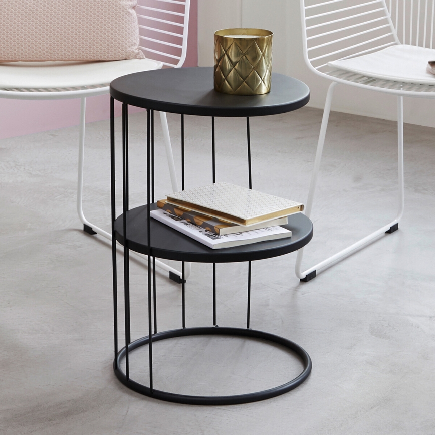 Table d'appoint KOBU 52x36 cm