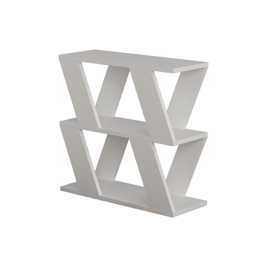 Table d'appoint LAZENA 57x60 cm blanche