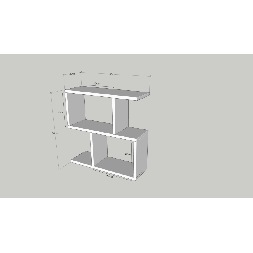 Table d'appoint LIFE 60x60 cm blanche