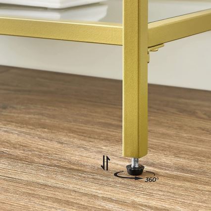 Table d'appoint LUVOR dorée