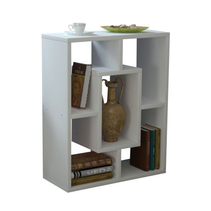 Table d'appoint OVIS 64x51 cm blanche