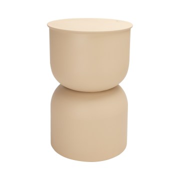 Table d'appoint PETIT Ø 31 cm beige