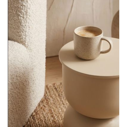 Table d'appoint PETIT Ø 31 cm beige