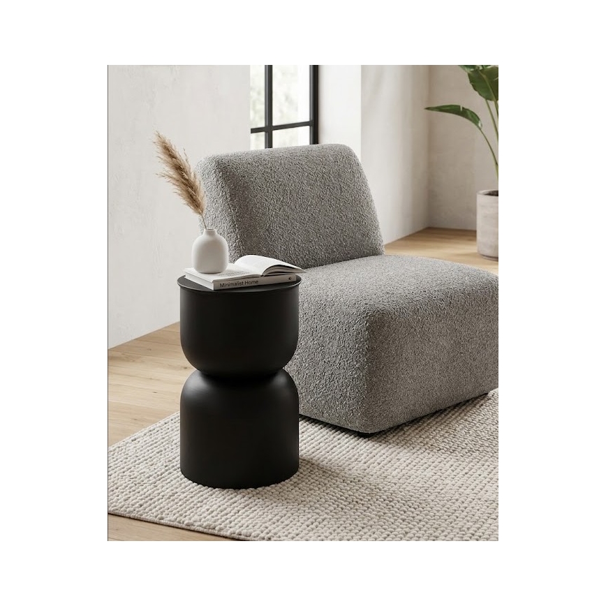 Table d'appoint PETIT Ø 31 cm noire