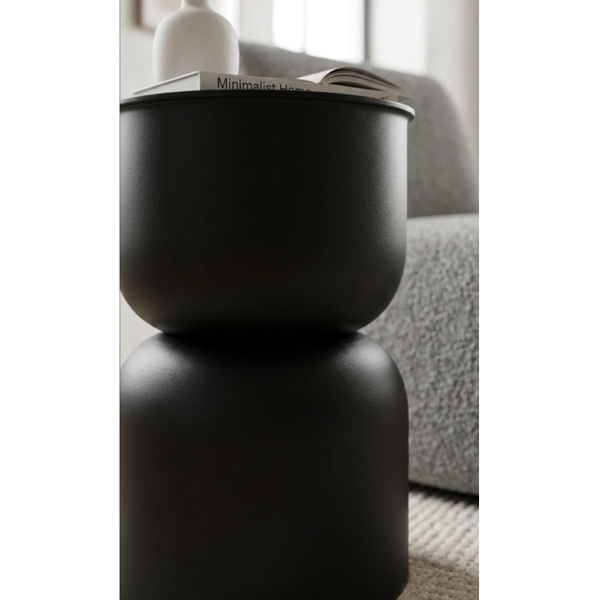 Table d'appoint PETIT Ø 31 cm noire