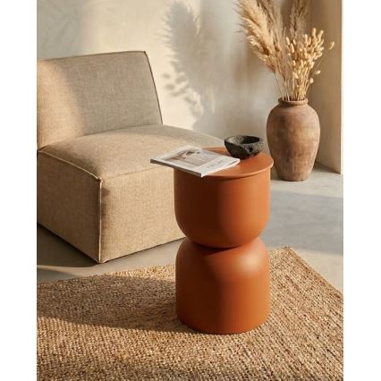 Table d'appoint PETIT Ø 31 cm orange