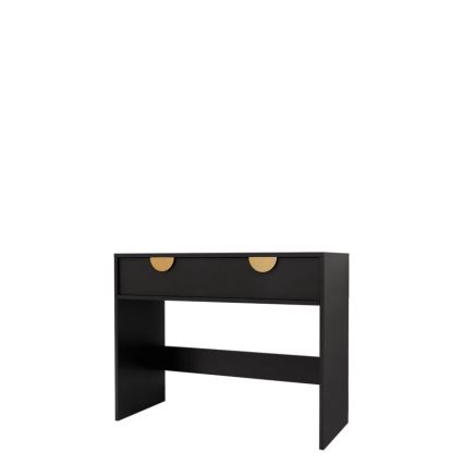 Table d'appoint VUNOTIS 78x100 cm noir