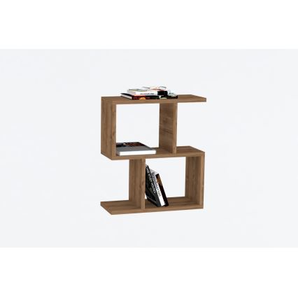 Table d'appoint ZET 51,4x45 cm marron