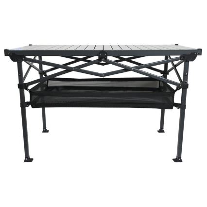 Table de camping pliante 118 x 70 cm, anthracite