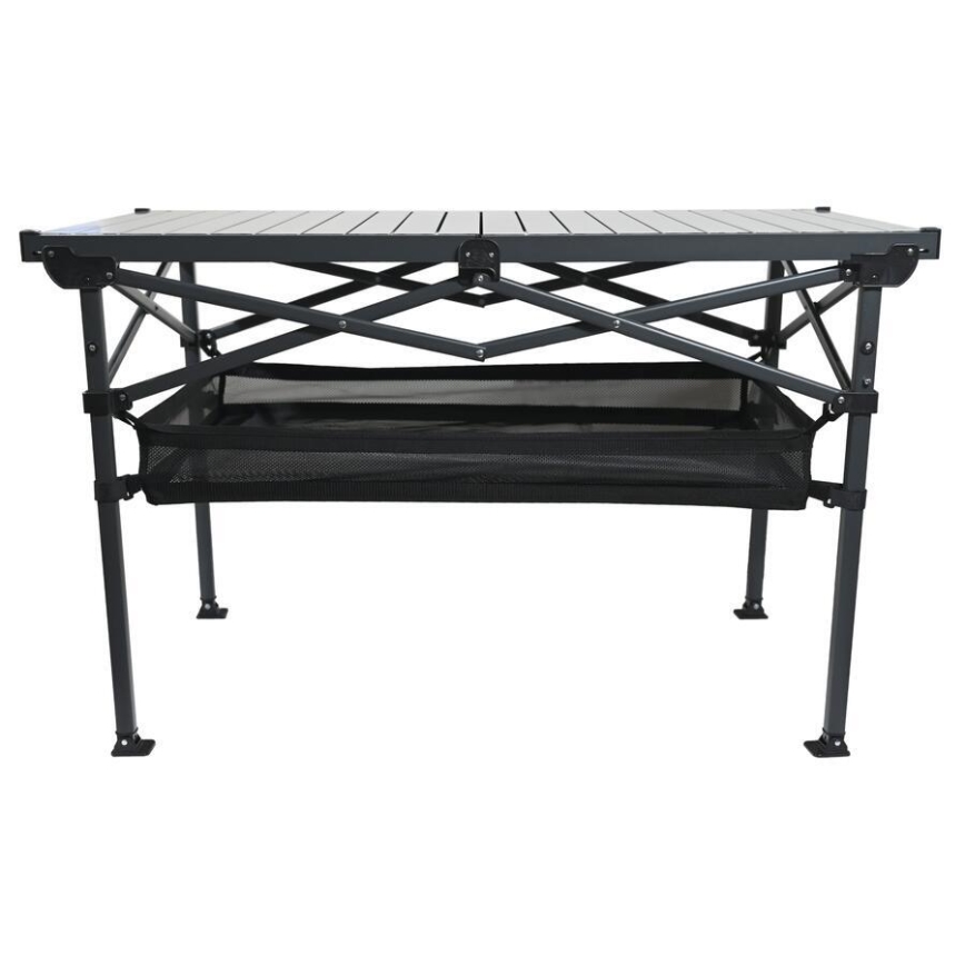 Table de camping pliante 118 x 70 cm, anthracite