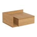 Table de chevet AVA 40x32 cm en chêne