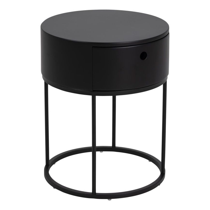 Table de chevet COLUM noir