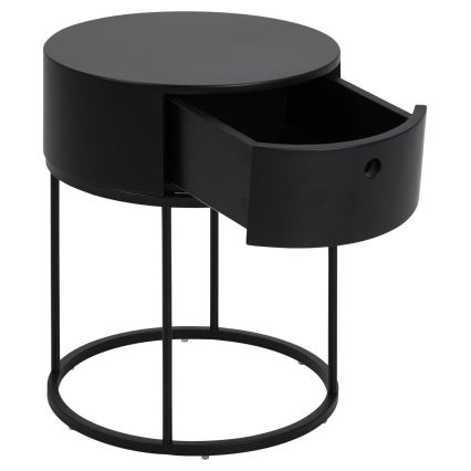Table de chevet COLUM noir
