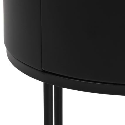 Table de chevet COLUM noir