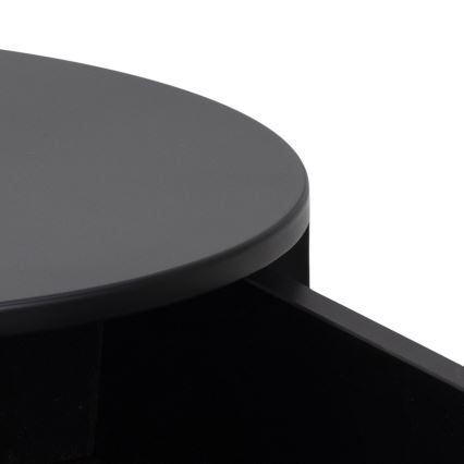 Table de chevet COLUM noire