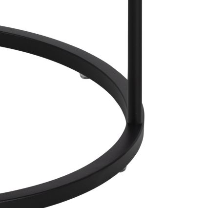 Table de chevet COLUM noire