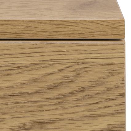 Table de chevet FINO 37x32 cm, chêne