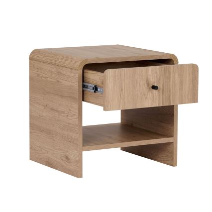 Table de chevet KABIN 45 x 40 cm chêne