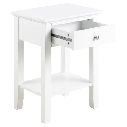 Table de chevet LARA blanc