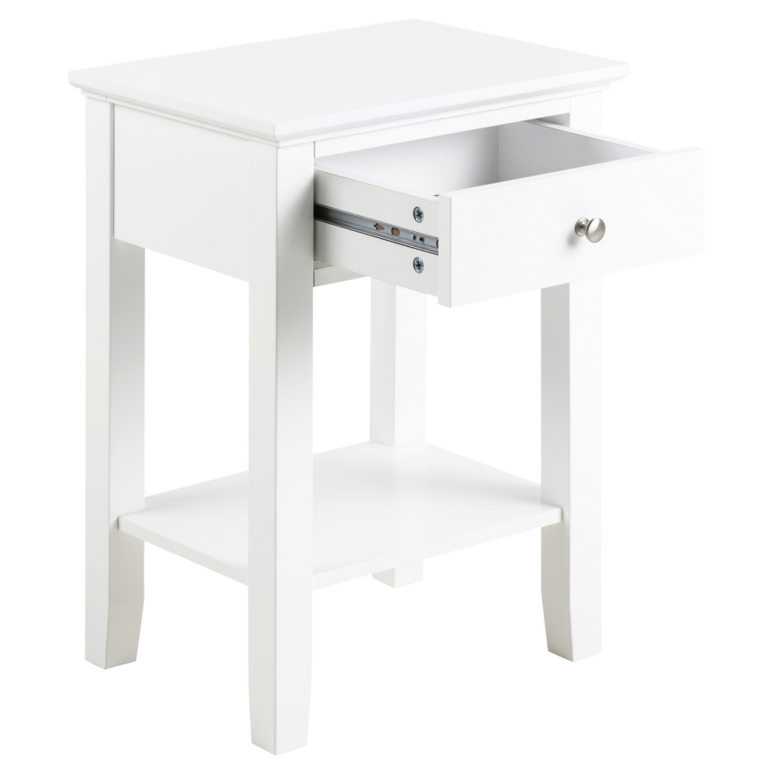 Table de chevet LARA blanc