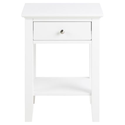 Table de chevet LARA blanc