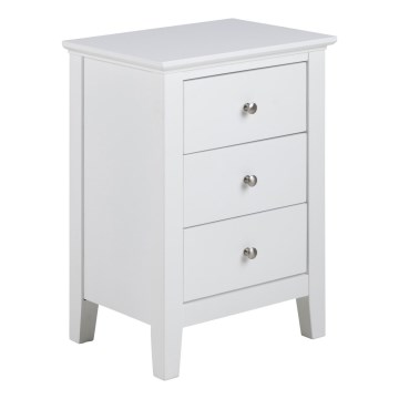 Table de chevet LARA blanc