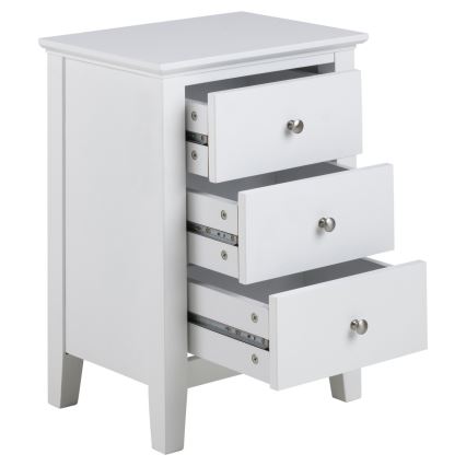 Table de chevet LARA blanc