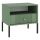 Table de chevet LUE vert/noir