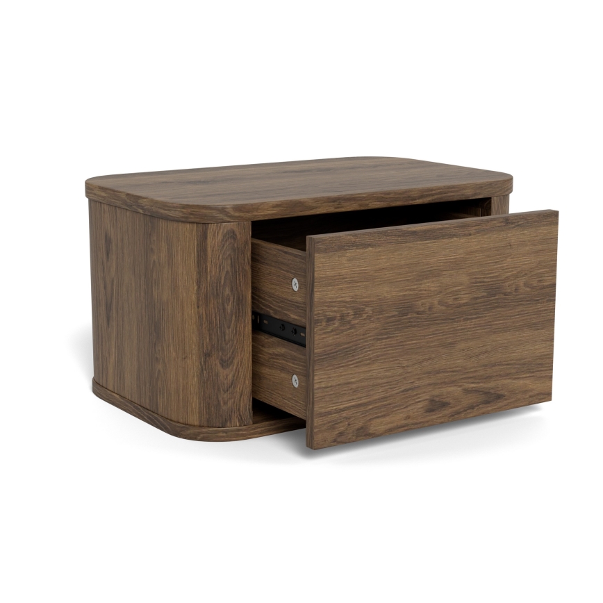 Table de chevet MADERA 46 x 30 cm chêne