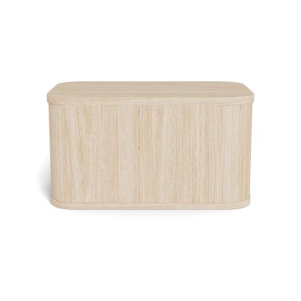 Table de chevet MADERA 46x30 cm, chêne blanchi