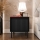 Table de chevet OZMI 45x50 cm noire