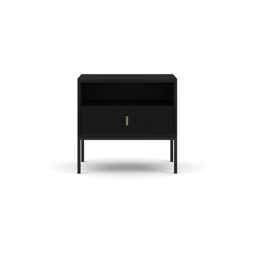 Table de chevet SUE noire