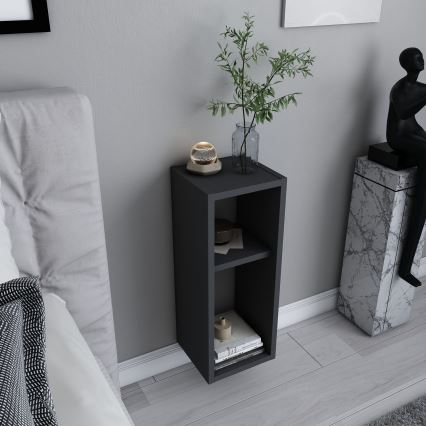 Table de chevet TILMO anthracite