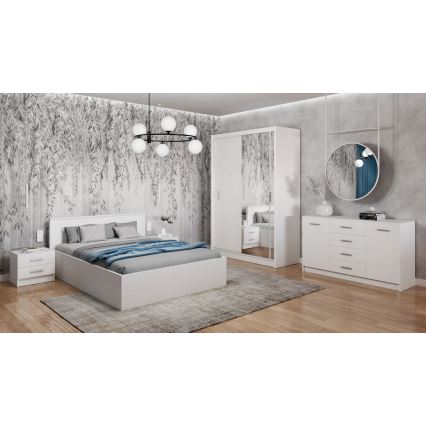 Table de chevet TOD blanche