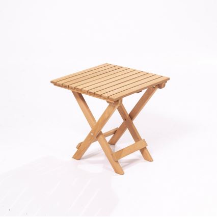 Table de jardin 40x40 cm en hêtre