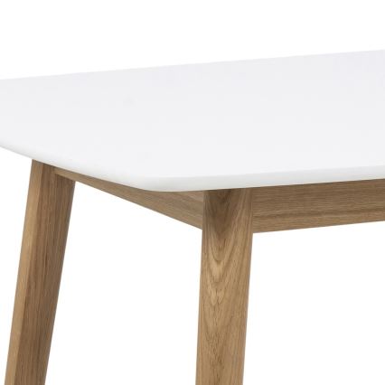 Table de salle à manger BERG blanc