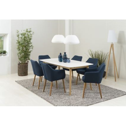 Table de salle à manger BERG blanc