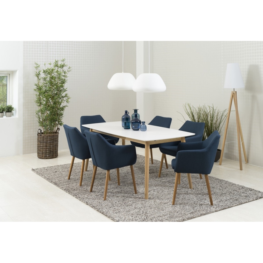 Table de salle à manger BERG blanc