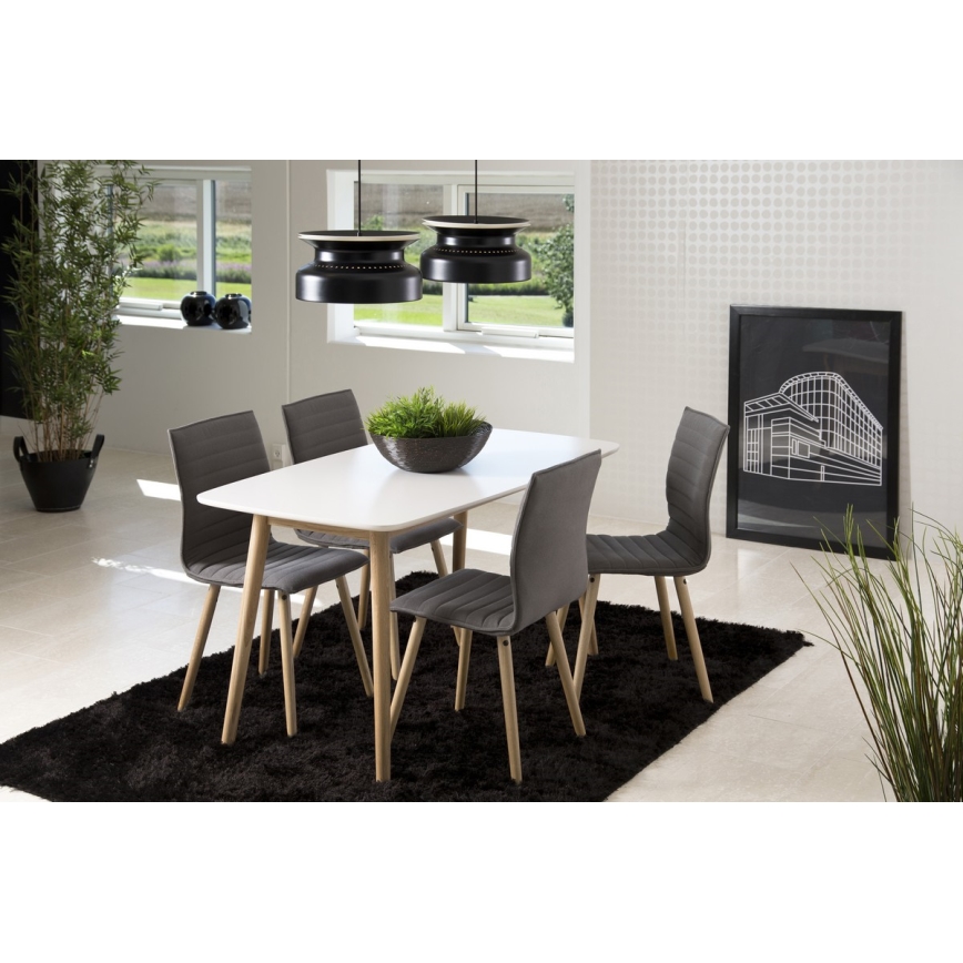 Table de salle à manger BERG blanc