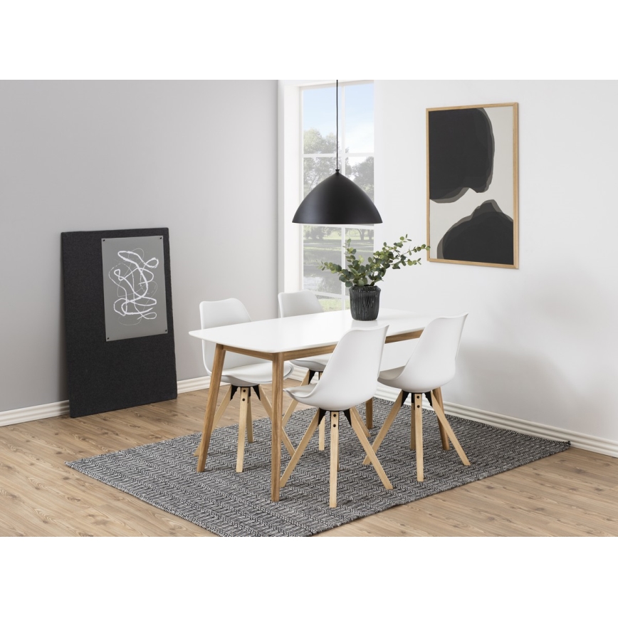 Table de salle à manger BERG blanc