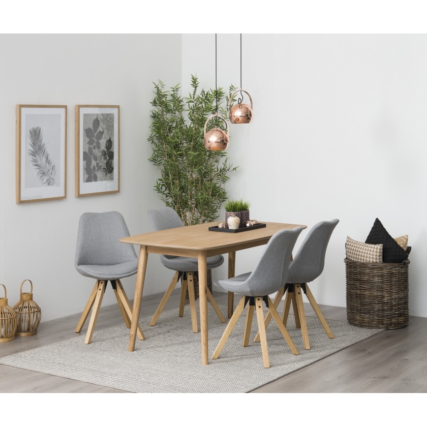 Table de salle à manger BERG chêne