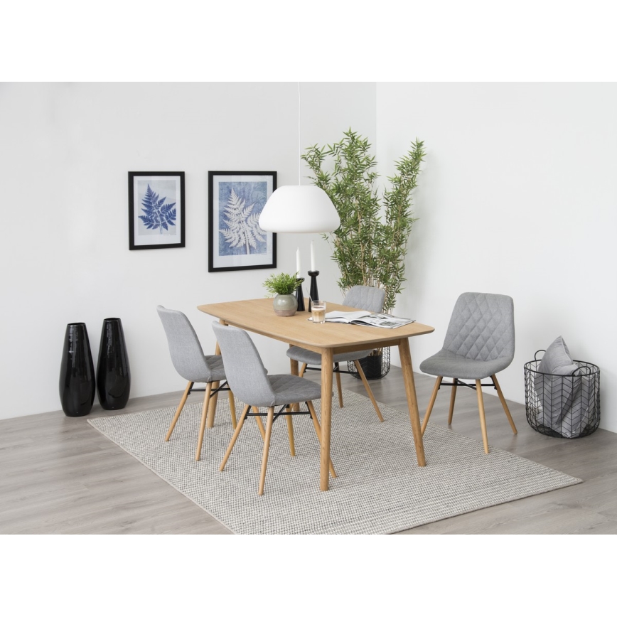 Table de salle à manger BERG chêne