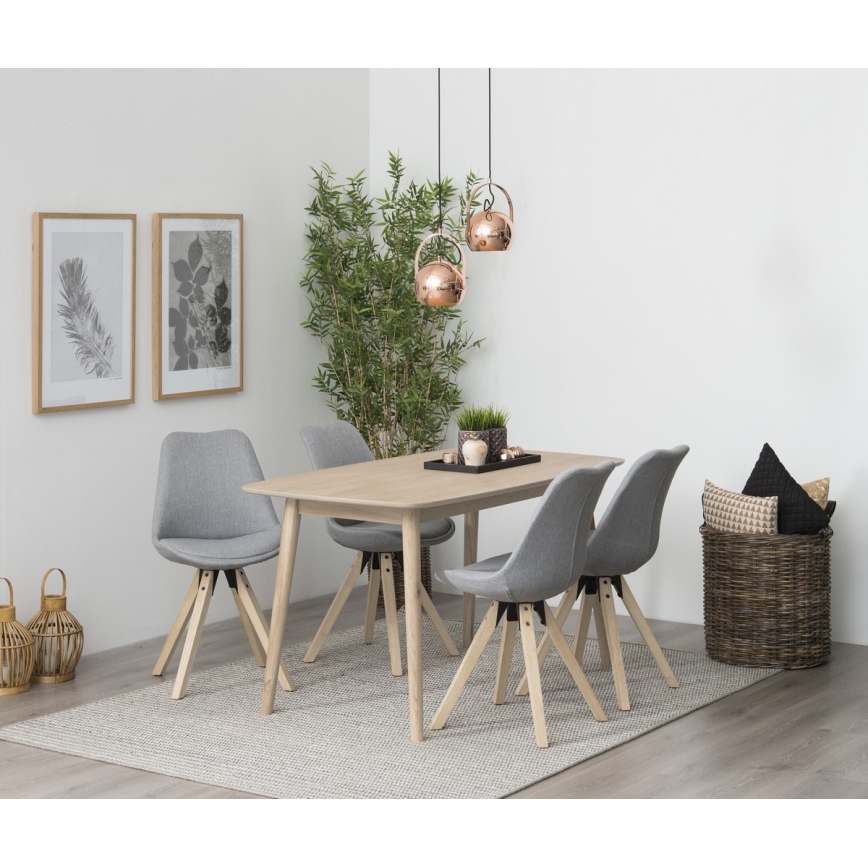 Table de salle à manger BERG chêne