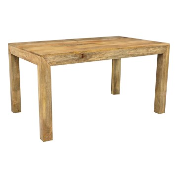 Table de salle à manger HINA 140x90 cm bois massif/manguier