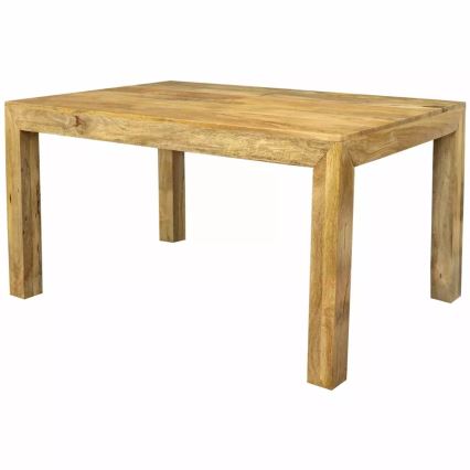 Table de salle à manger HINA 140x90 cm bois massif/manguier